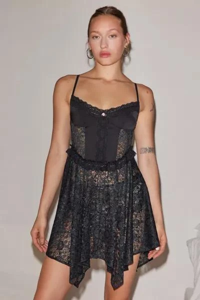 Out From Under Out From Under Verity Lace Corset Slip 4