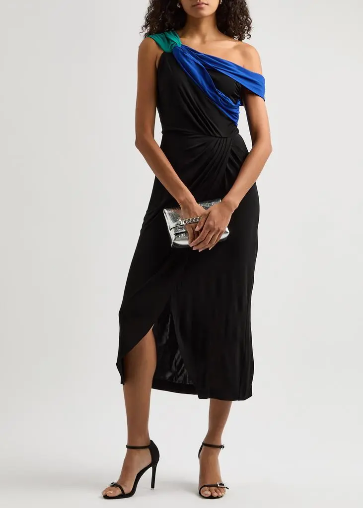Diane von Furstenberg Terin off-the-shoulder jersey midi dress 4