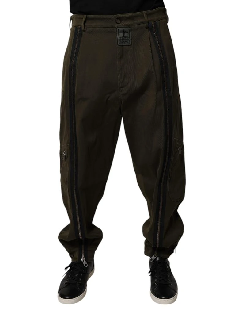 Dolce 
Gabbana Cotton Jogger Cargo Men
s Pants