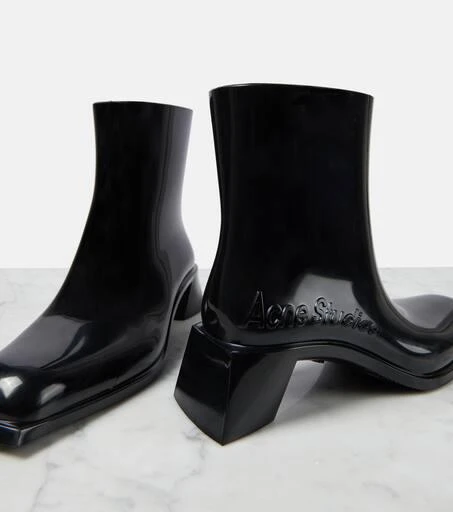 Acne Studios Soap logo ankle boots 6