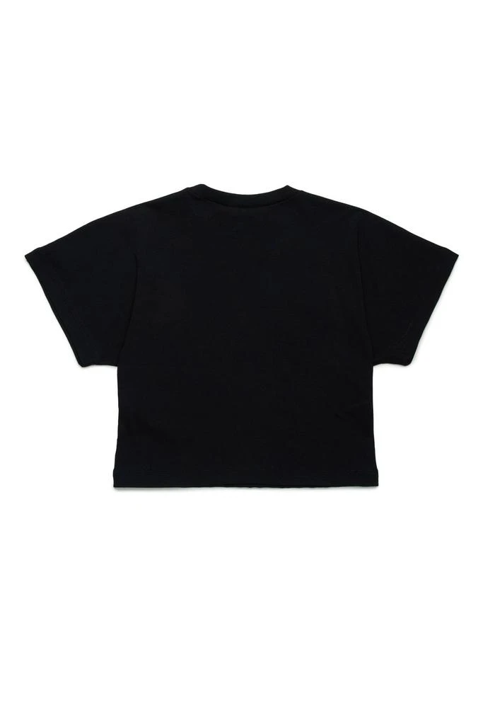 N°21 N°21 Kids Logo Embellished Crewneck T-Shirt 2