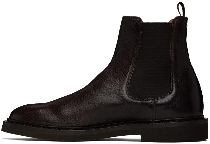 Officine Creative Brown Hopkins Flexi 204 Chelsea Boots 3