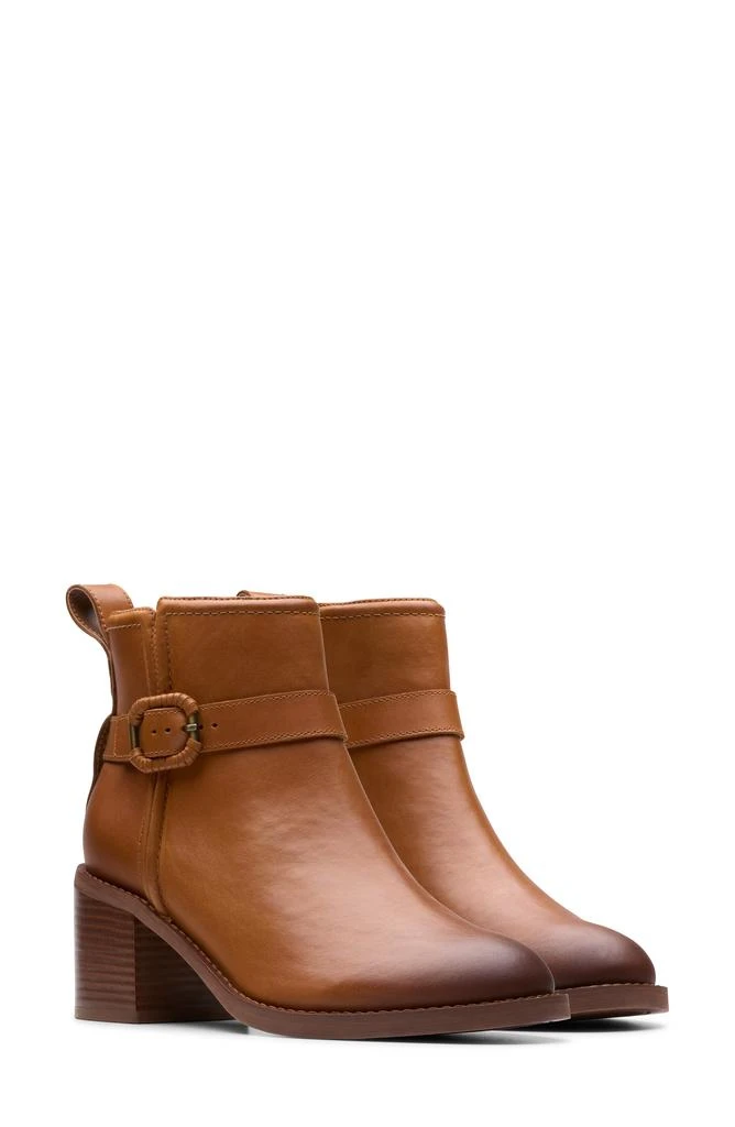 Clarks Chamberly Trim Block Heel Boot 8