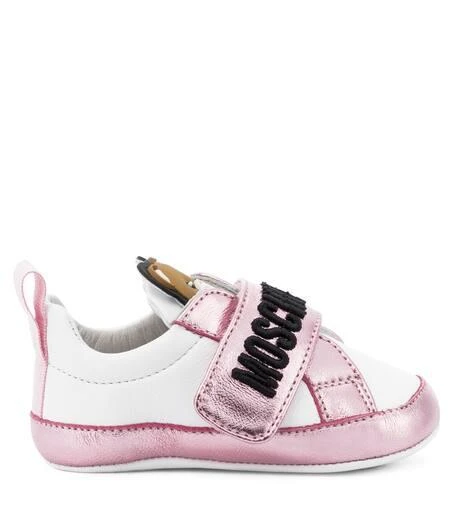 Moschino Baby leather sneakers 3