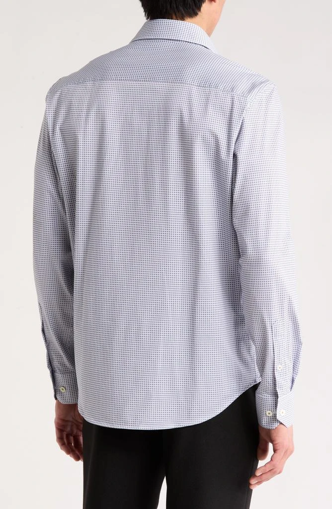 BUGATCHI James Long Sleeve Stretch Cotton Button-Up Shirt 2