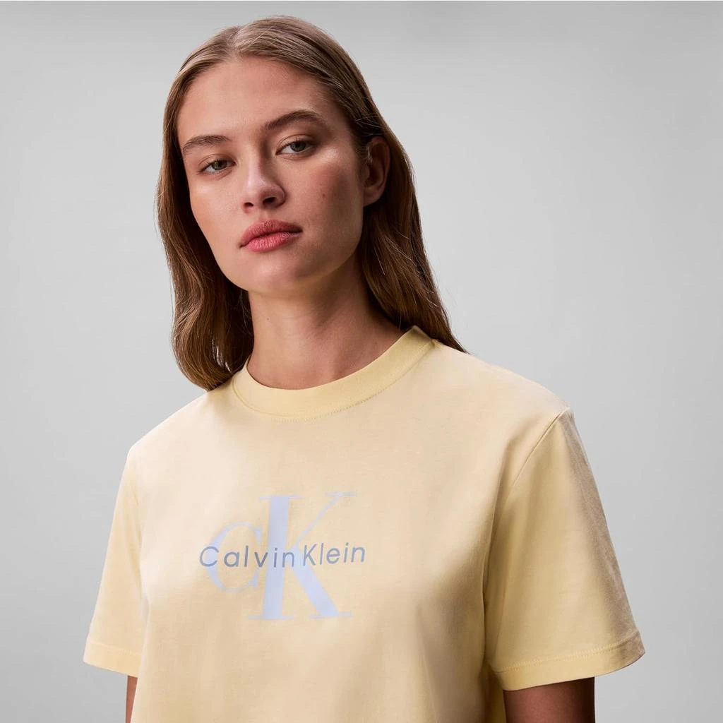 Calvin Klein Calvin Klein Women's Monogram Logo Crewneck T-Shirt 2