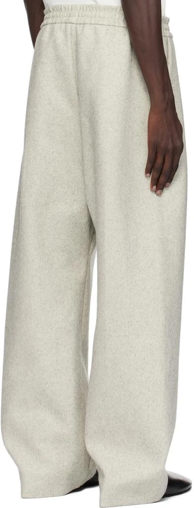 Fear of god Gray Military Wool Wide Leg Sweatpants 3