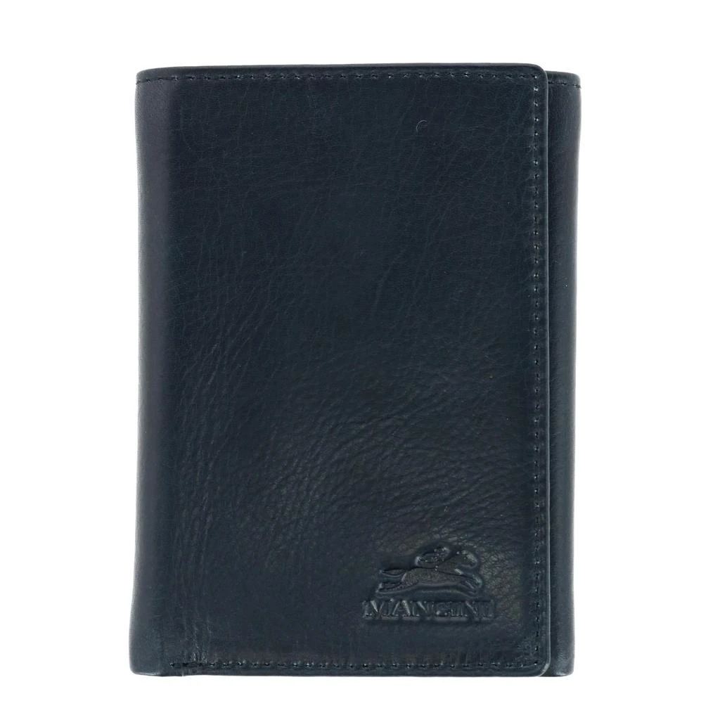 Mancini Leather Goods Men's Leather Bellagio RFID Trifold Wallet 4