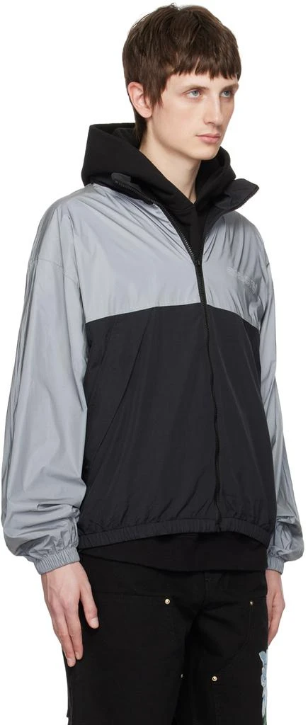 Awake NY Black & Silver Reflective Jacket 2