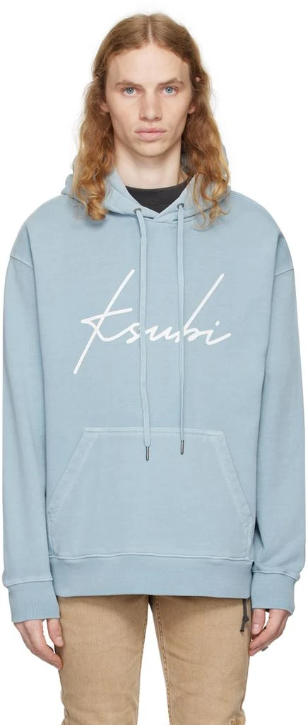 Ksubi Blue Skript Biggie Hoodie 1