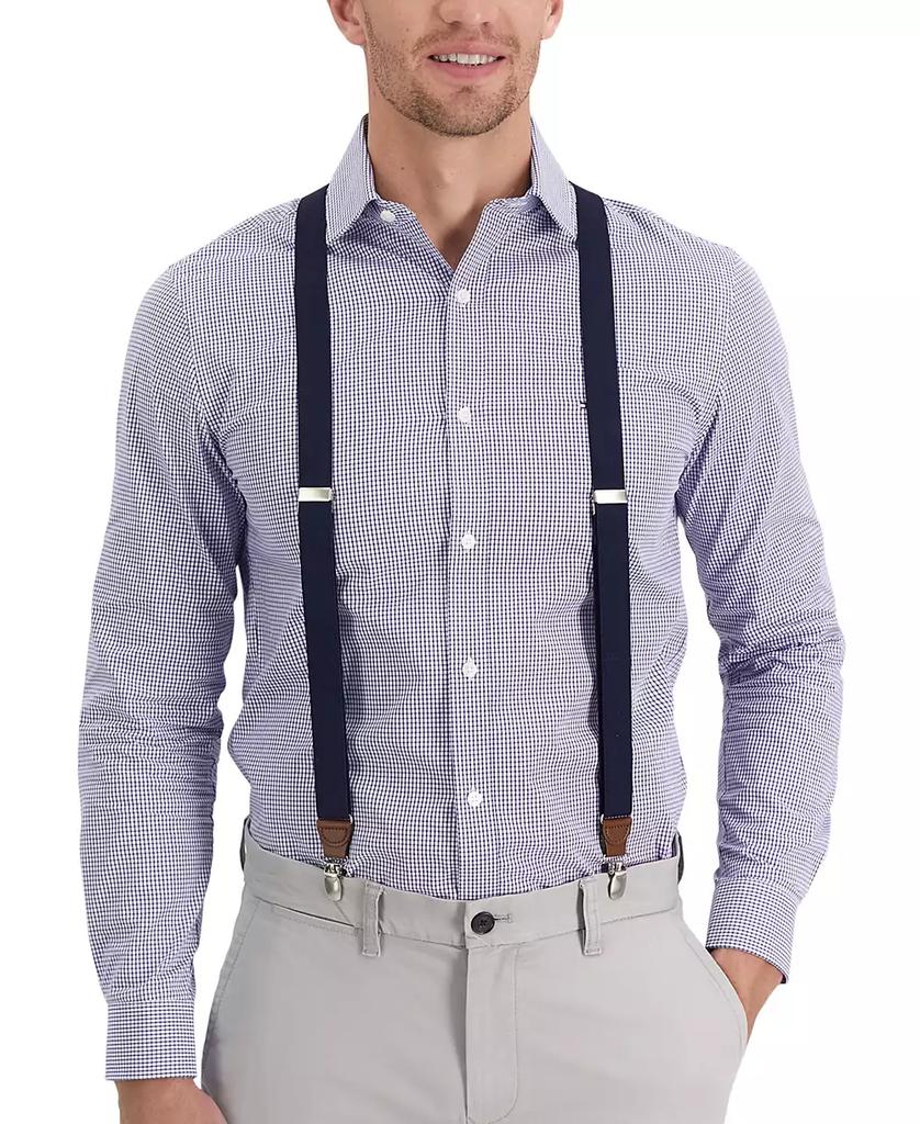 Club Room Men's Solid Suspenders, Created for Macy's"