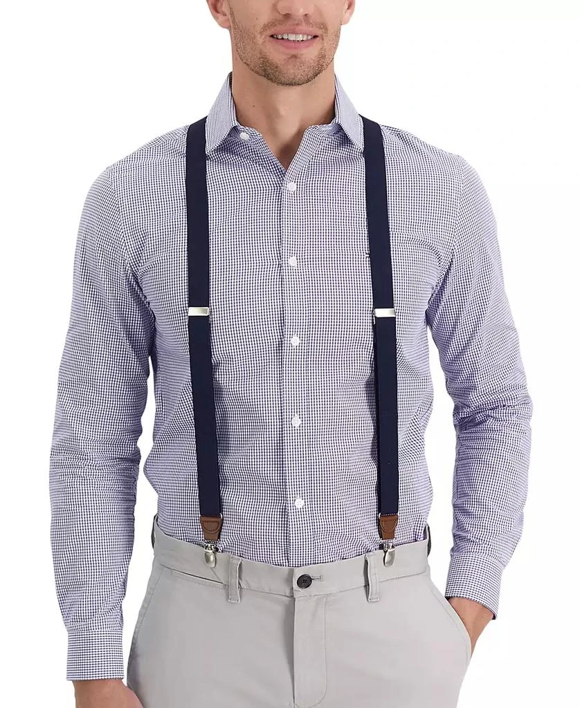 Club Room Men's Solid Suspenders, Created for Macy's" 2