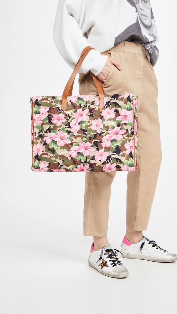 Golden Goose California Hibiscus Camouflage Bag 2