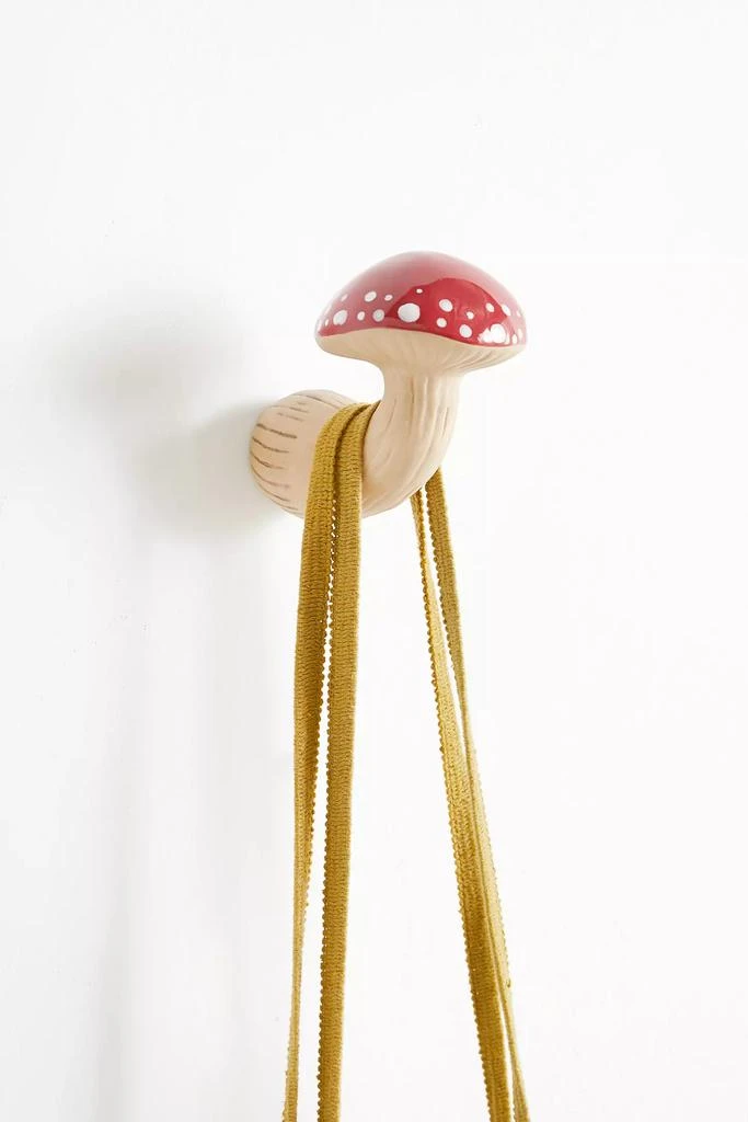 Urban Outfitters Mushroom Shape Wall Hook 1