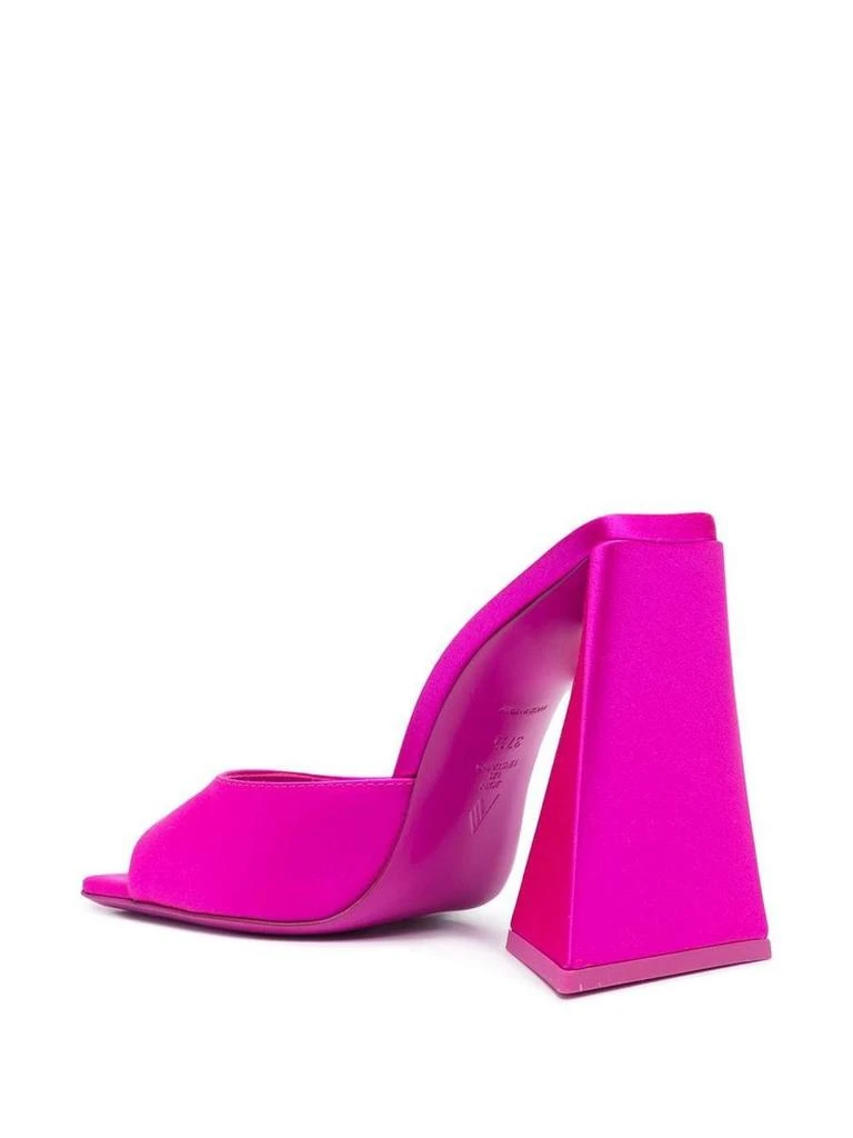 The Attico The Attico Devon Satin Mules 3