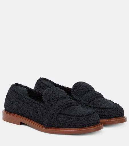 Chloé Kalya crochet loafers 1