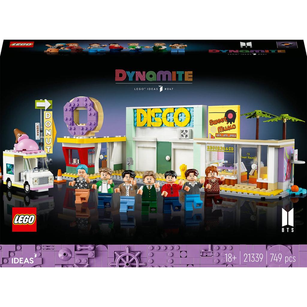 LEGO LEGO Ideas: BTS Dynamite Music Video Building Set (21339)