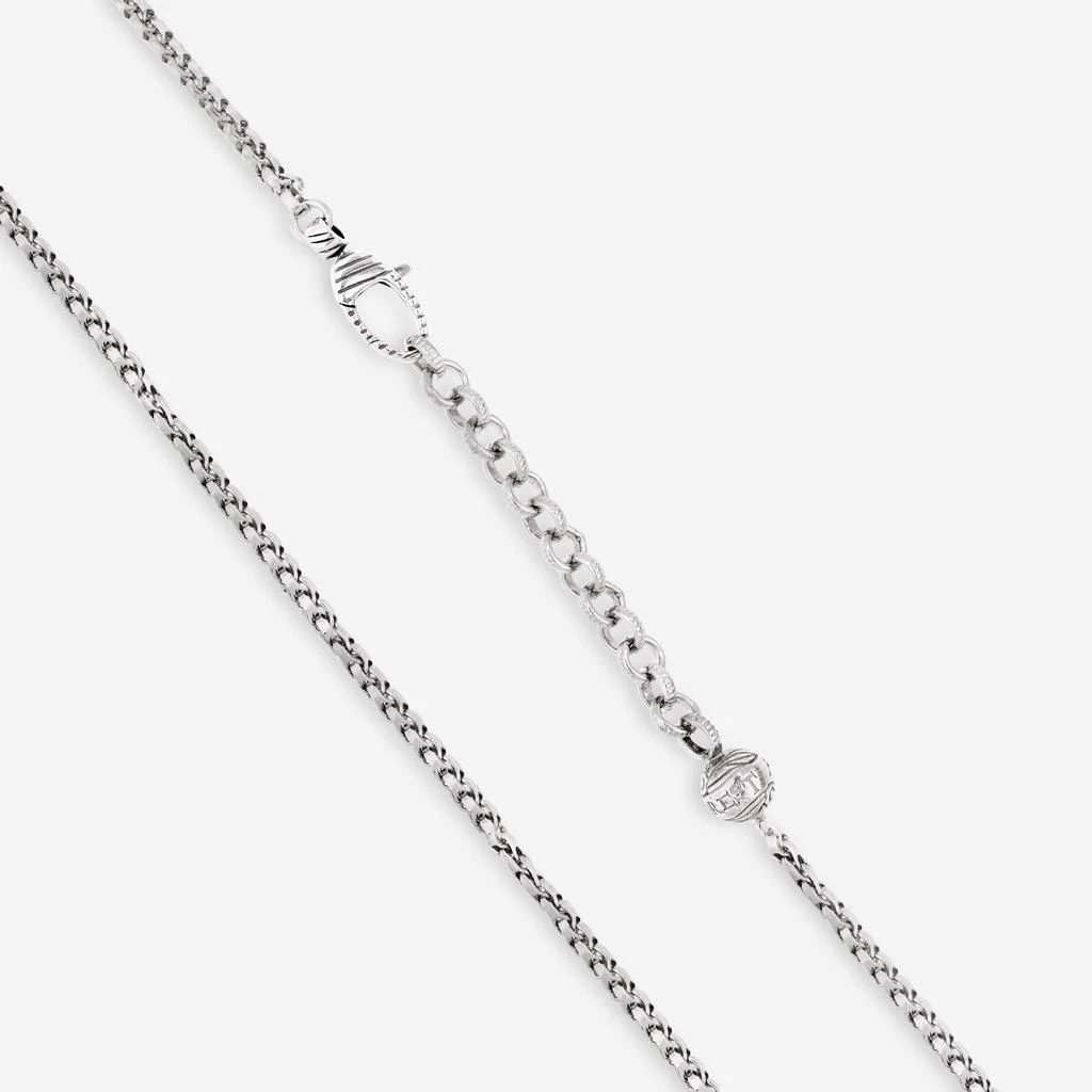 Gucci Gucci Anger Forest Sterling Silver Wolf Pendant Necklace YBB524122001 3