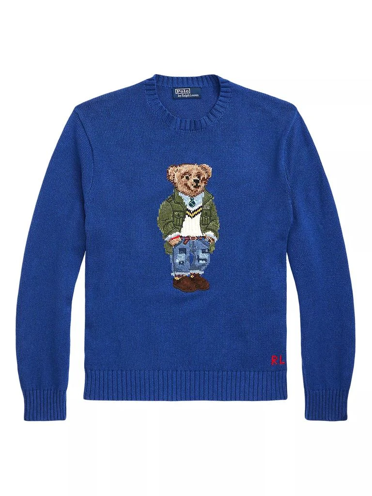 Polo Ralph Lauren Bear Cotton Crewneck Sweater 1