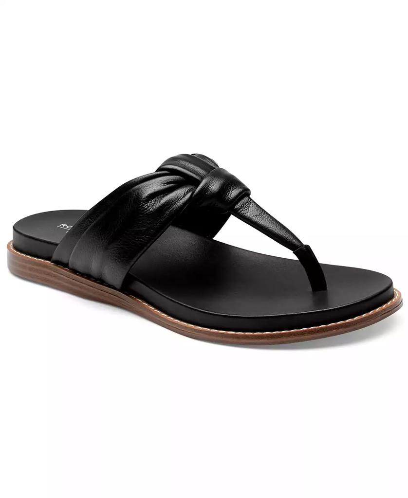 Rockport Women's Osarra Open Toe Thong Casual Flat Sandals