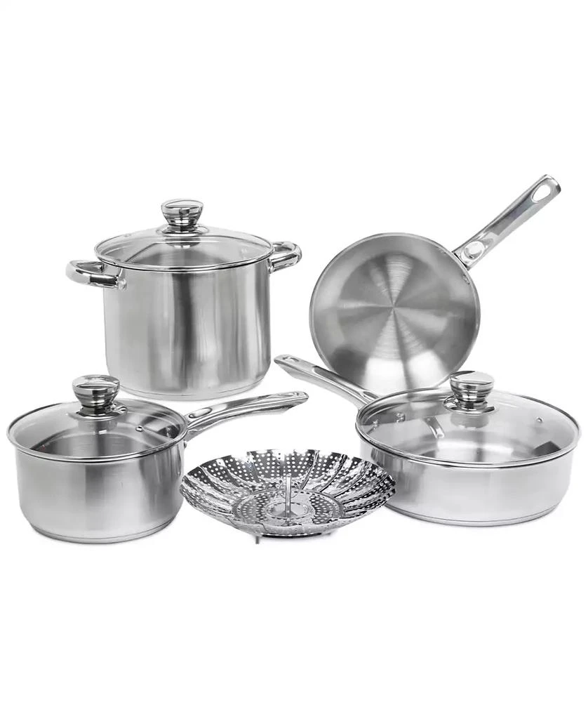 Sedona Kitchen Stainless Steel 8-Pc. Cookware Set 1