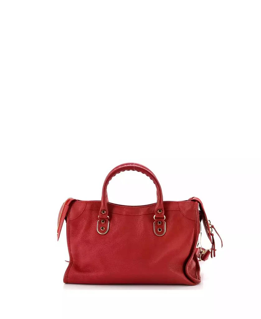 Pre-Owned Balenciaga Small City Classic Metallic Edge Bag Leather 5