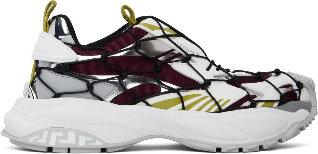 Shop Sneakers - Cotton - White/Pink on Sale at BeyondStyle