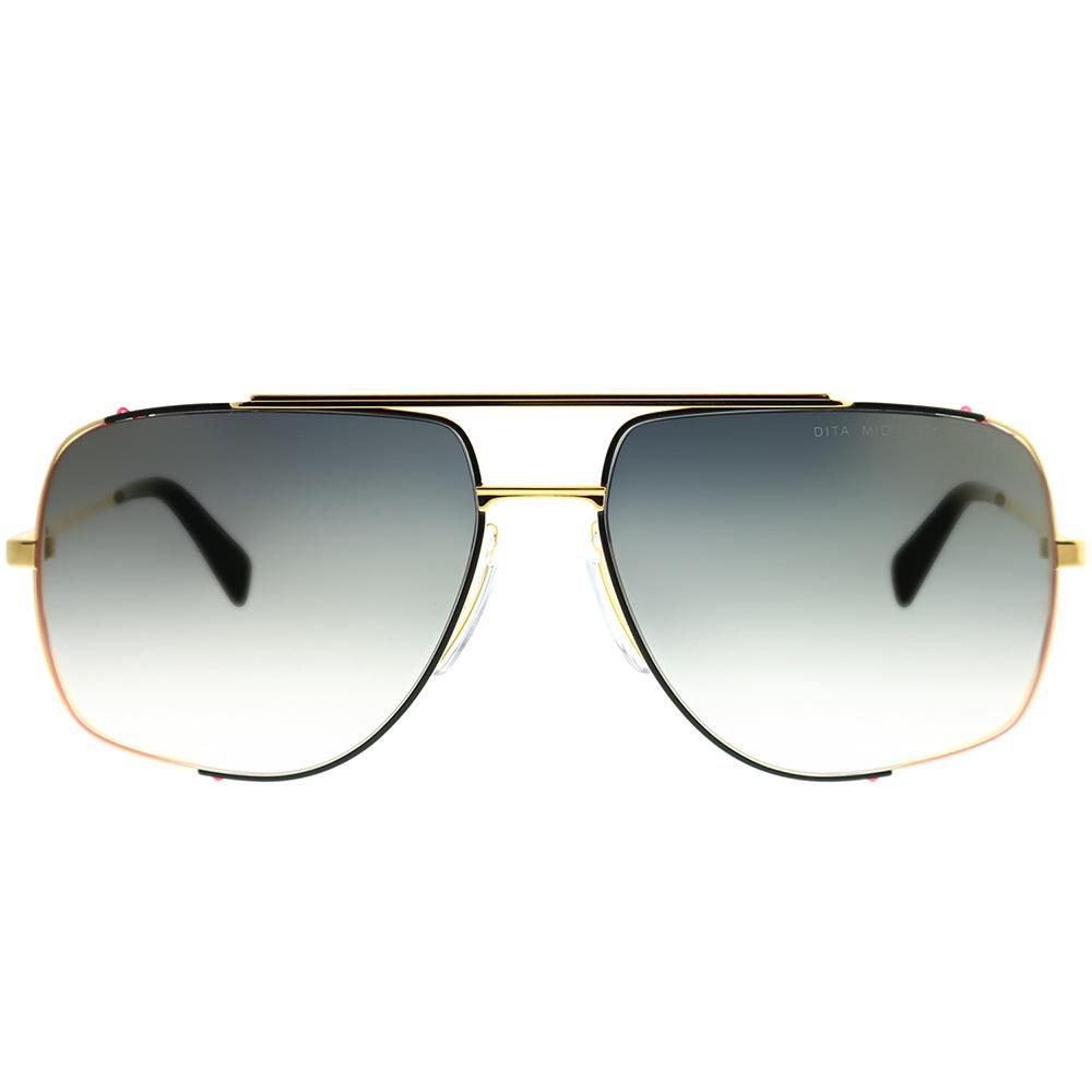Dita Midnight Special DRX-2010-L-GLD-BLK-60 Unisex Aviator Sunglasses