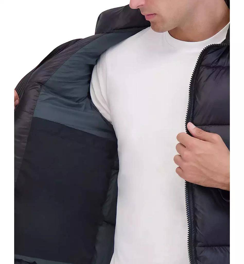 Hudson Men's Stand Collar Soft Puffer Jacket 3