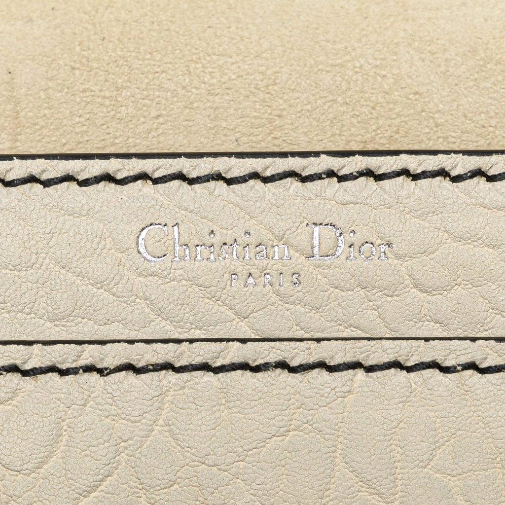 Dior Dior White Calfskin Mosaic J'Adior Flap Bag with Chain 7