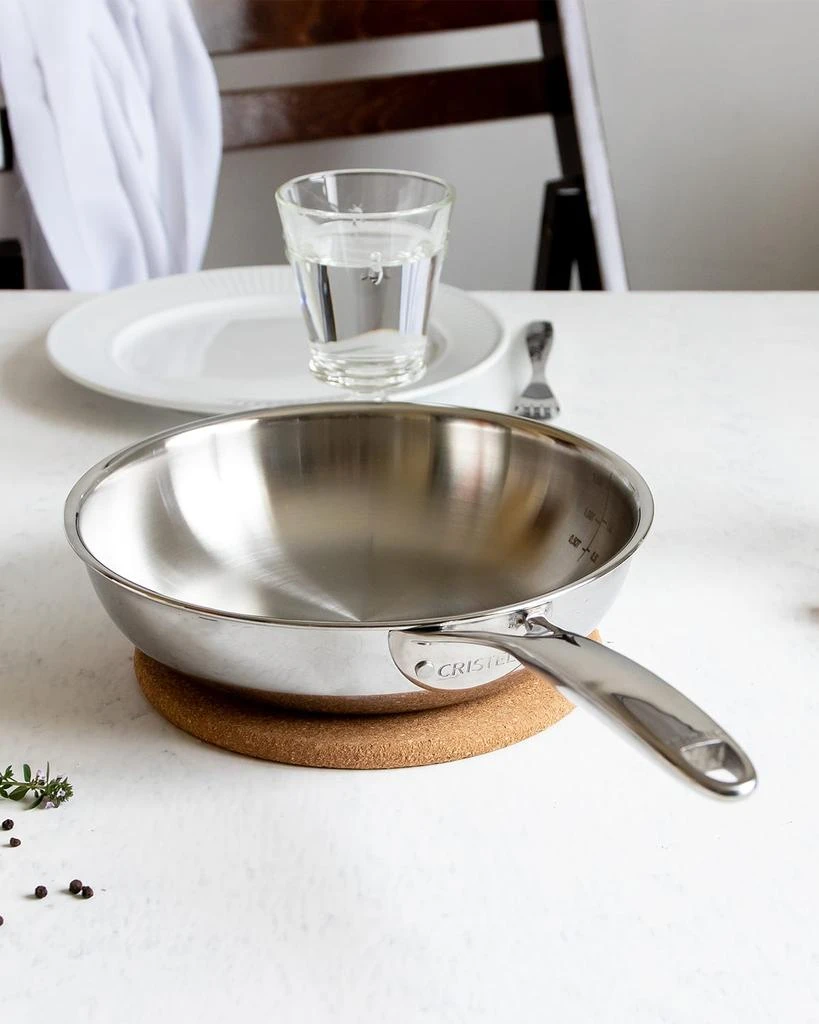 Cristel Castel Pro Ultraply 2-Piece Stainless Steel Frying Pan Set 2