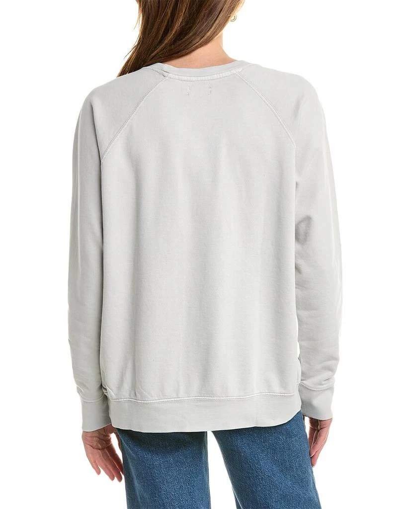 Onia Onia Garment Dye Oversized Crewneck Sweatshirt 2