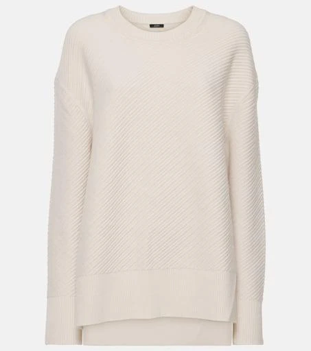 Joseph Ribbed-knit wool-blend sweater 1