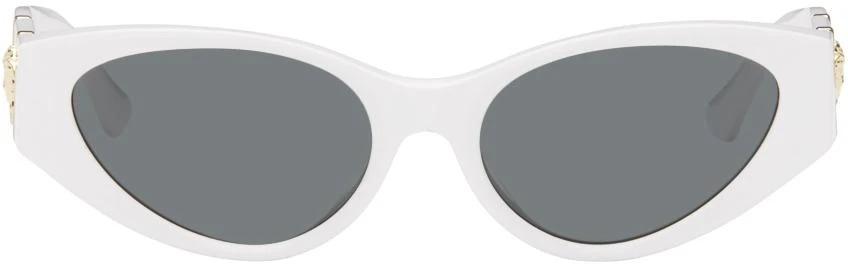 Like New Versace White Cat Eye Sunglasses Versace Women main image 3