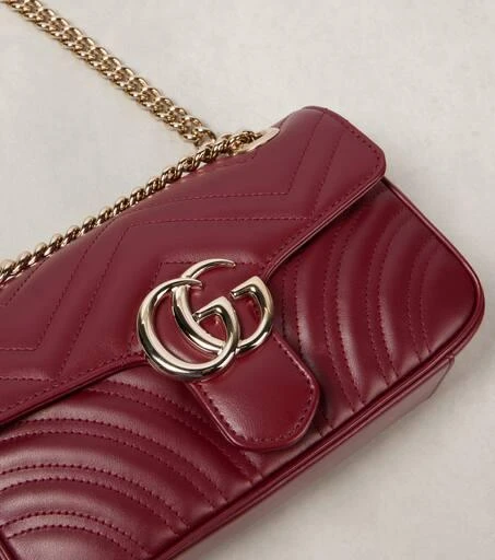 Gucci GG Marmont Mini leather shoulder bag 6