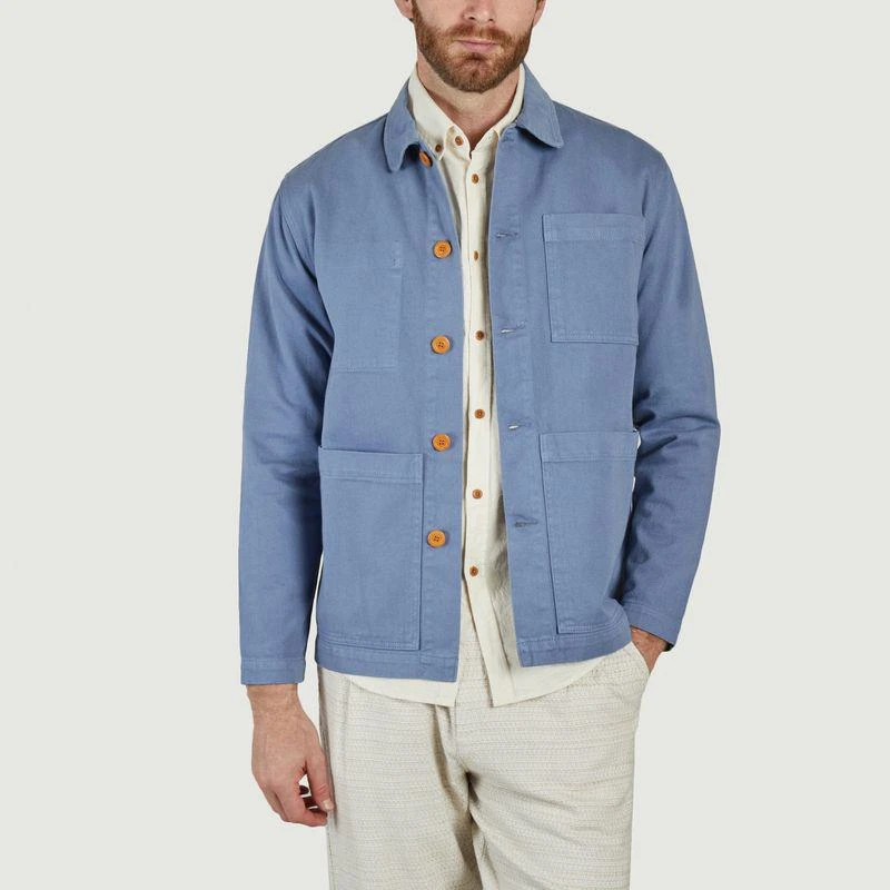 Olow Paris Chucalescu jacket BLEU AZUR OLOW PARIS 1