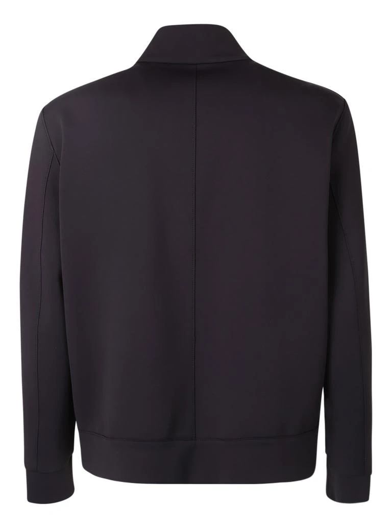 Harris Wharf London Harris Wharf London Zip-Up Bomber Jacket 2