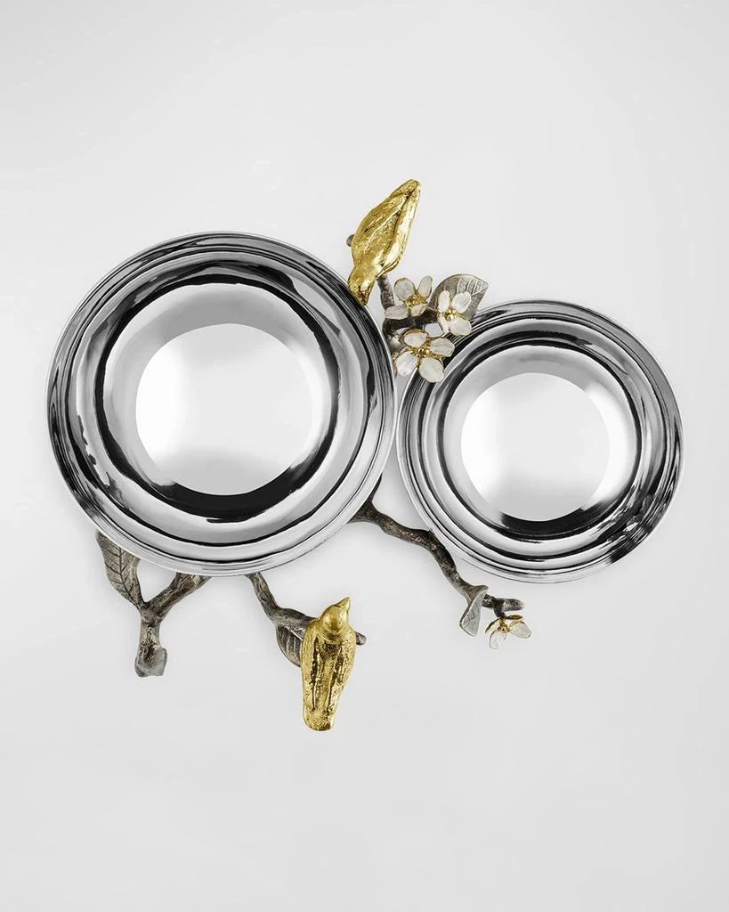 Michael Aram Lovebirds Double Dish 5