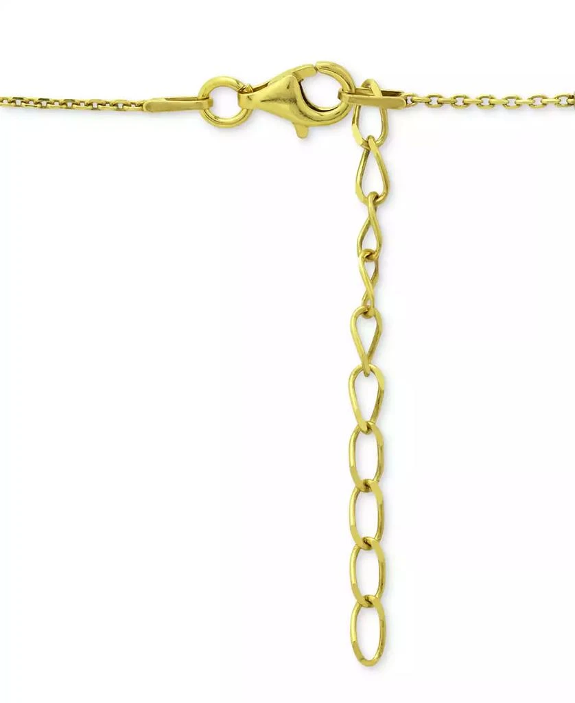 Giani Bernini Beaded Station Chain Necklace in 18k Gold-Plated Silver, or 18k Rose Gold-Plated Silver or Sterling Silver 18" + 2" extender, Created for Macy's 4
