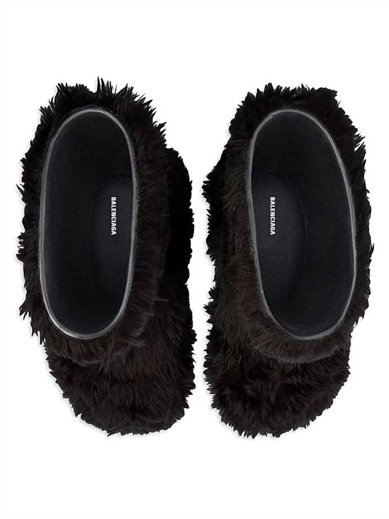 Balenciaga Balenciaga - Pre-loved Women Faux Fur Snow Boots 4