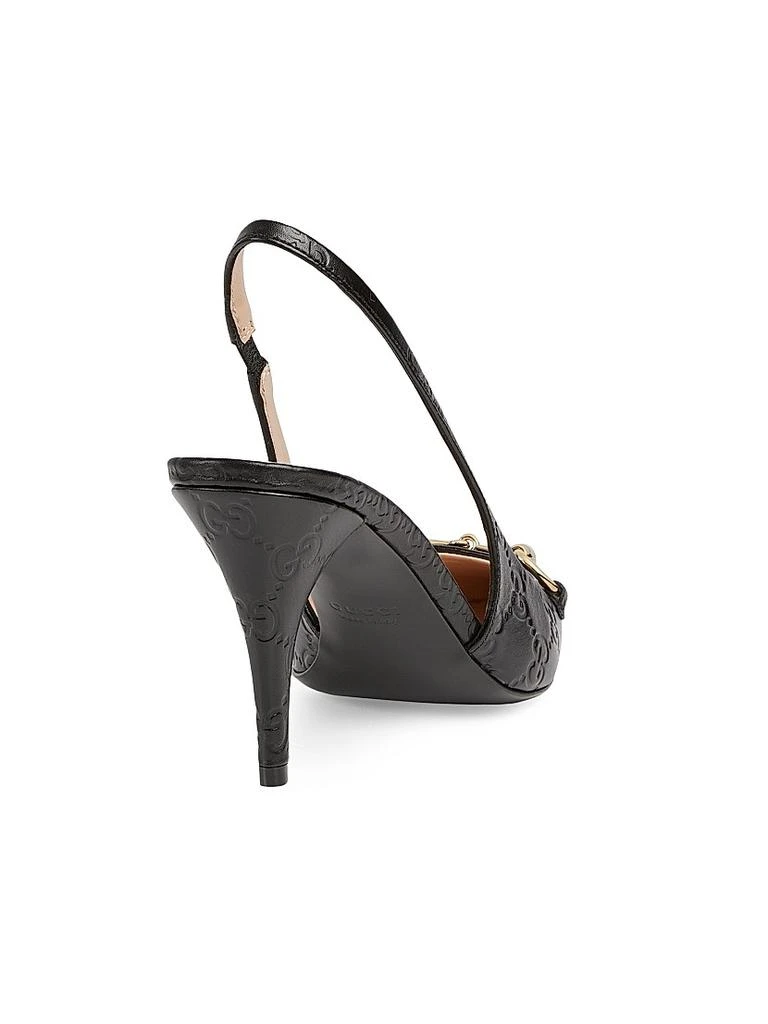 Gucci 80MM GG Horsebit Pumps 3