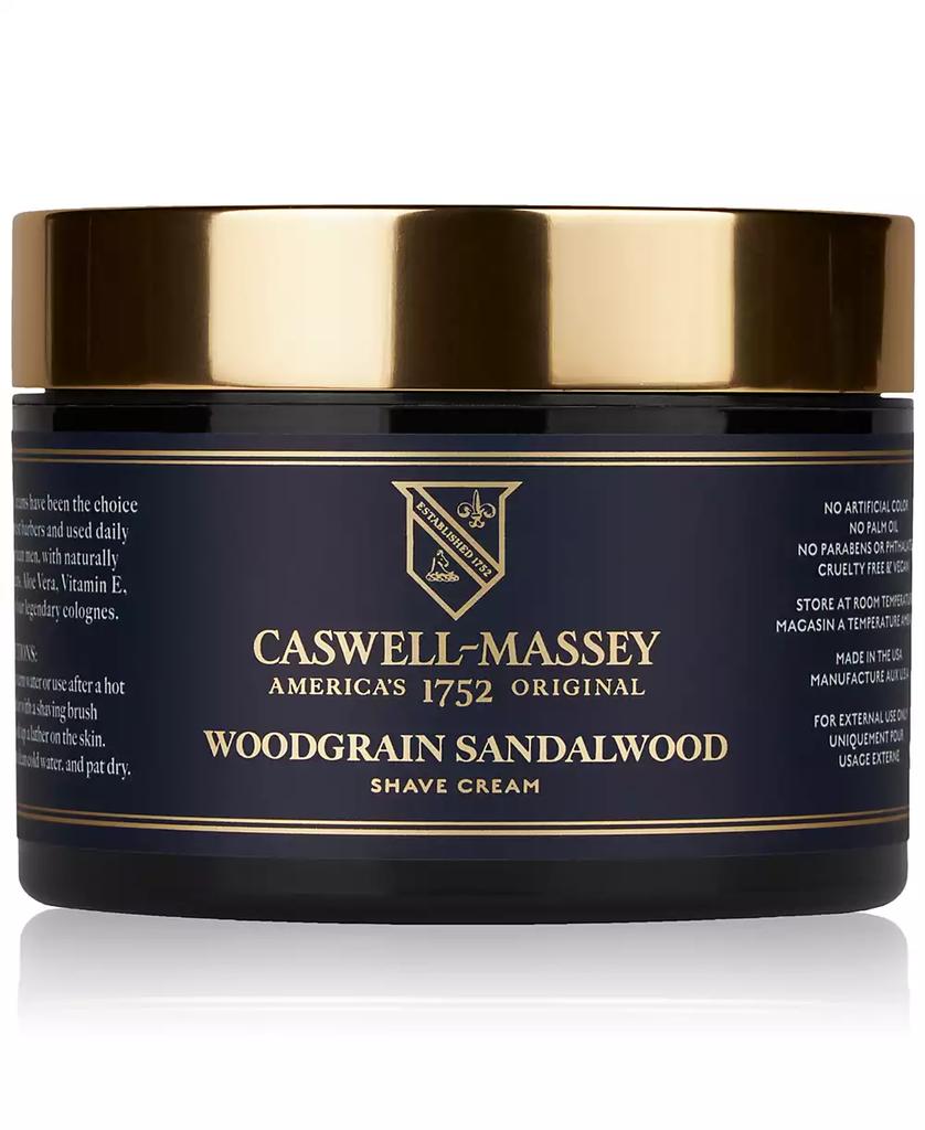 Caswell Massey Heritage Woodgrain Sandalwood Shave Cream, 8-oz.