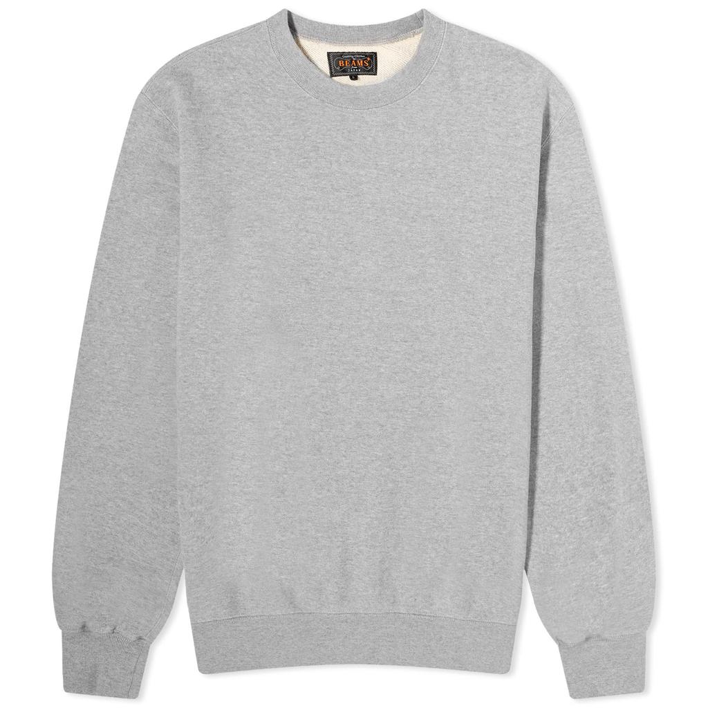 Amazon.co.jp: Beams Men's Loose College Sweatshirt, Crew