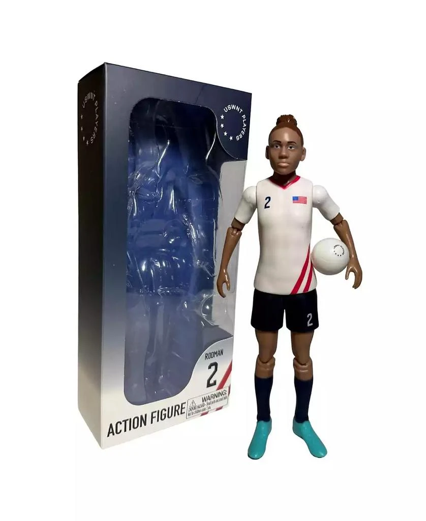 Banbo Toys SOCKERS USWNT Trinity Rodman 8" Collectible Soccer Action Figure
