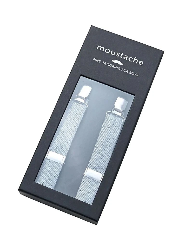 Moustache Dotted Suspender Set 5