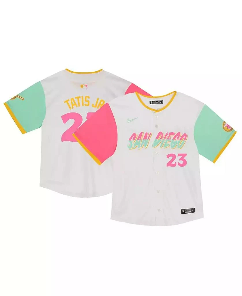 NIKE Toddler Fernando Tatis Jr. White San Diego Padres City Connect Limited Player Jersey 1