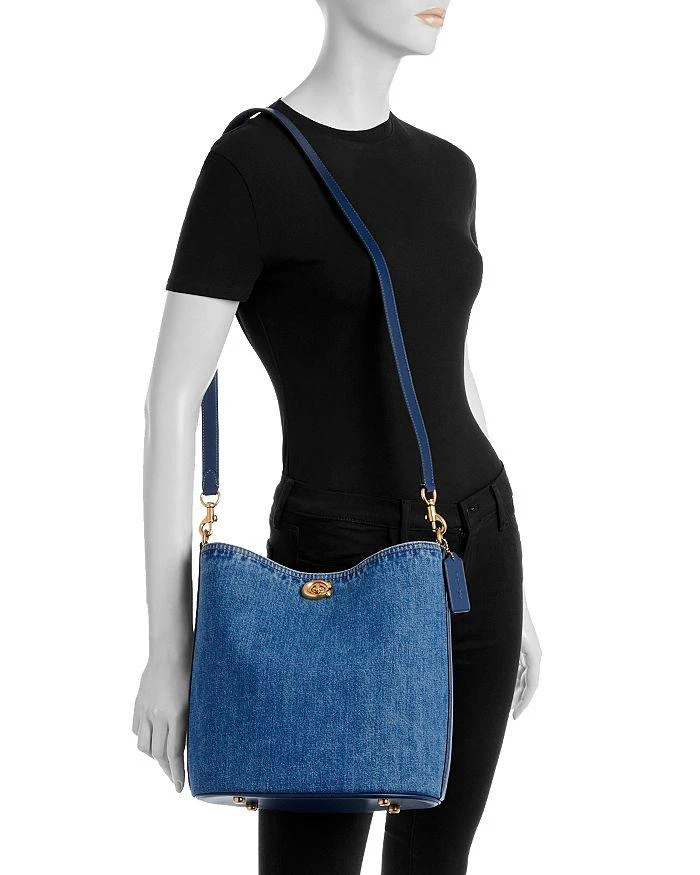 Coach Willow Denim Bucket Bag 2
