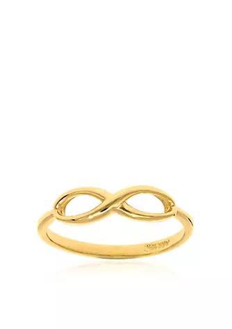 Belk & Co. 14k Yellow Gold Infinity Ring