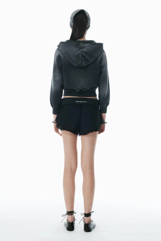 Alexander Wang Shrunken Cotton Terry Cardigan 4