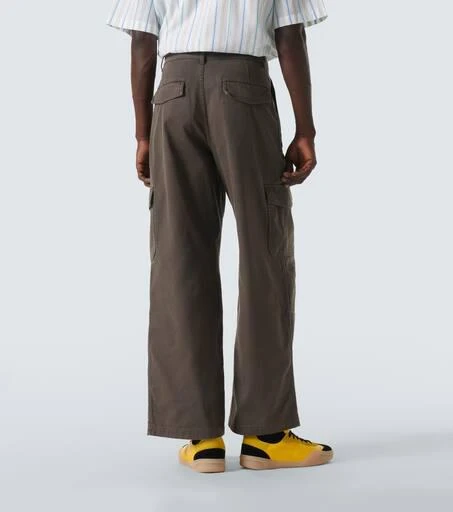 Acne Studios Cotton-blend twill cargo pants 4